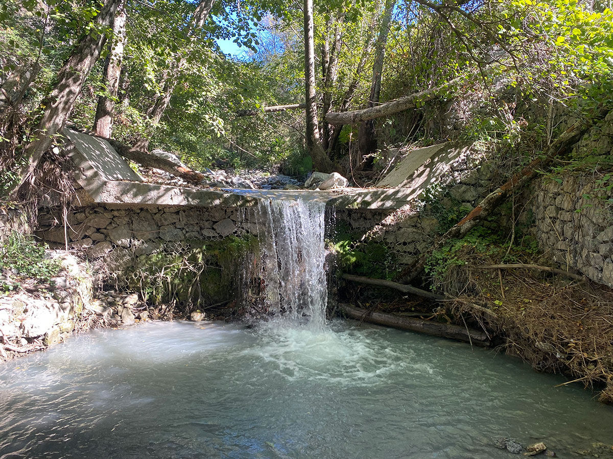 Macroarea B: Versanti del Torrente Gaglione, Lavori di sistemazione idraulica Fosso Iornile-Vallone nel comune di Lauria.